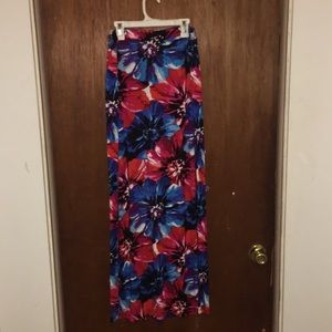 Mix floral skirt